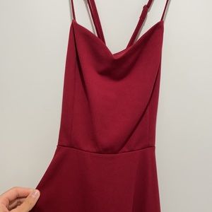 Red Midi Dress